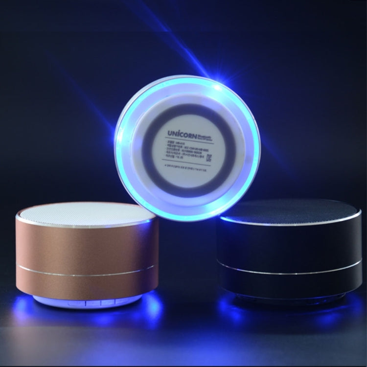 Mini altoparlante Bluetooth portatile A10, microfono e LED integrati, supporta chiamate in vivavoce e scheda TF