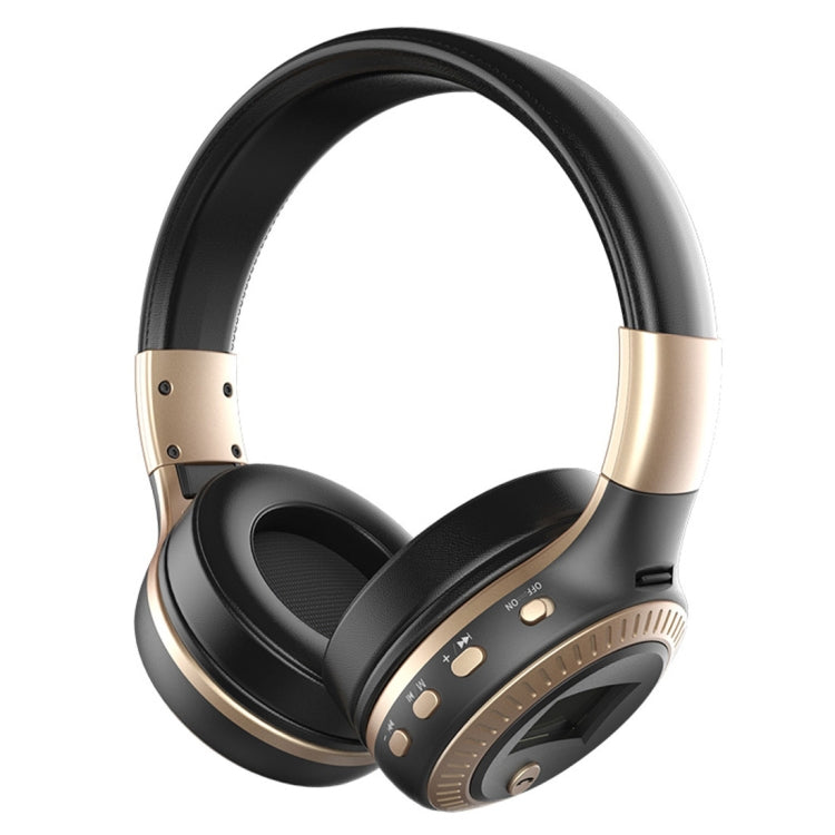 Zealot B19 Auricolare musicale stereo Bluetooth con archetto pieghevole con display per iPhone, Galaxy, Huawei, Xiaomi, LG, HTC e altri smartphone