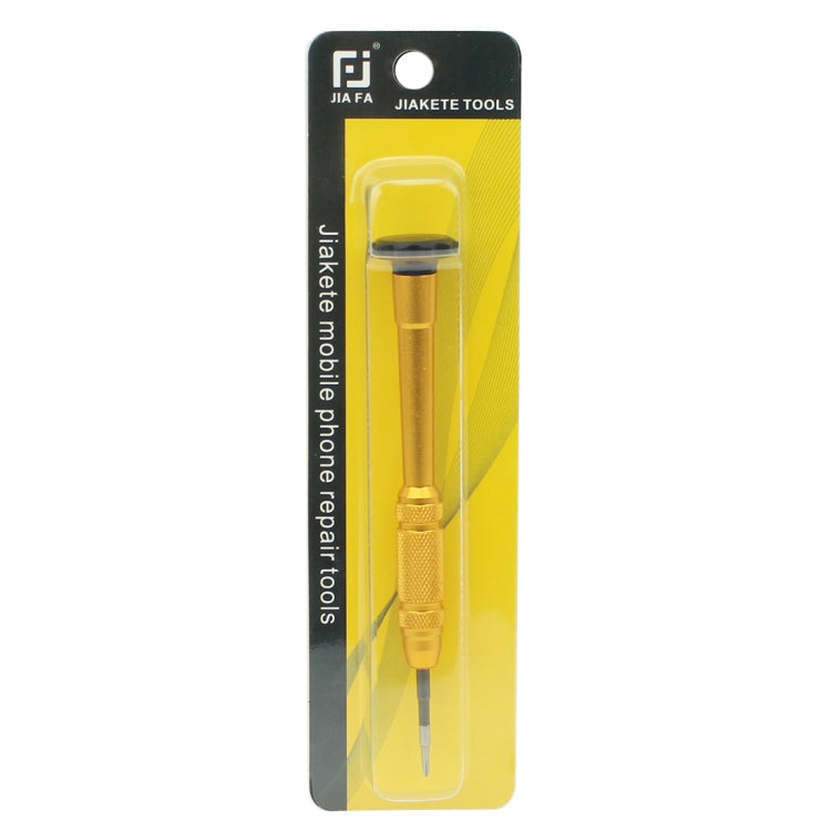 JIAFA JF-609-2.5 Cacciavite per riparazione cornice centrale con punta a croce cava 2.5, JF-609-2.5, 2.5 Hollow Cross (Green), 2.5 Hollow Cross Red, 2.5 Hollow Cross (Blue), 2.5 Hollow Cross Magenta