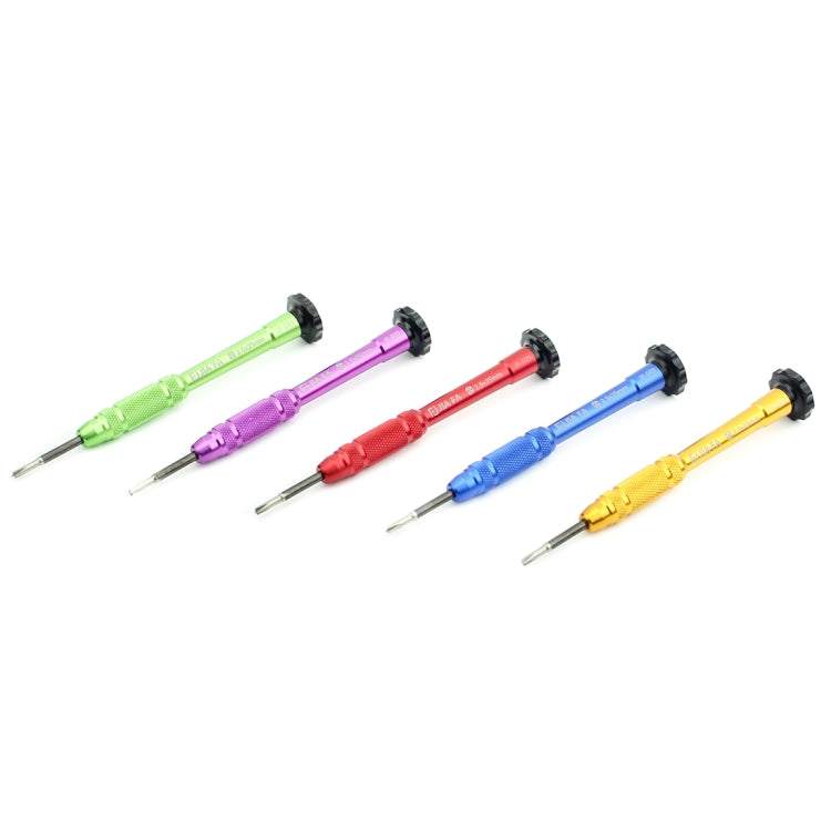JIAFA JF-609-2.5 Cacciavite per riparazione cornice centrale con punta a croce cava 2.5, JF-609-2.5, 2.5 Hollow Cross (Green), 2.5 Hollow Cross Red, 2.5 Hollow Cross (Blue), 2.5 Hollow Cross Magenta
