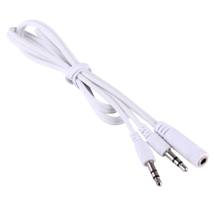 Cavo audio Hi-Fi AUX da 1 m Cavo audio stereo con jack doppio maschio-femmina da 3,5 mm per iPhone, iPad, Samsung, MP3, MP4, scheda audio, TV, radioregistratore, altoparlante Bluetooth per auto, computer, ecc., 3.5mm 2 Male to Female