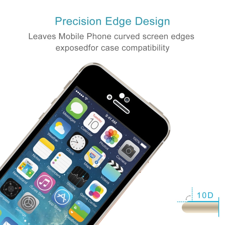 Pellicola in vetro temperato HD a schermo intero antigraffio 9H 10D per iPhone 6 e 6s, iPhone 6 & 6s