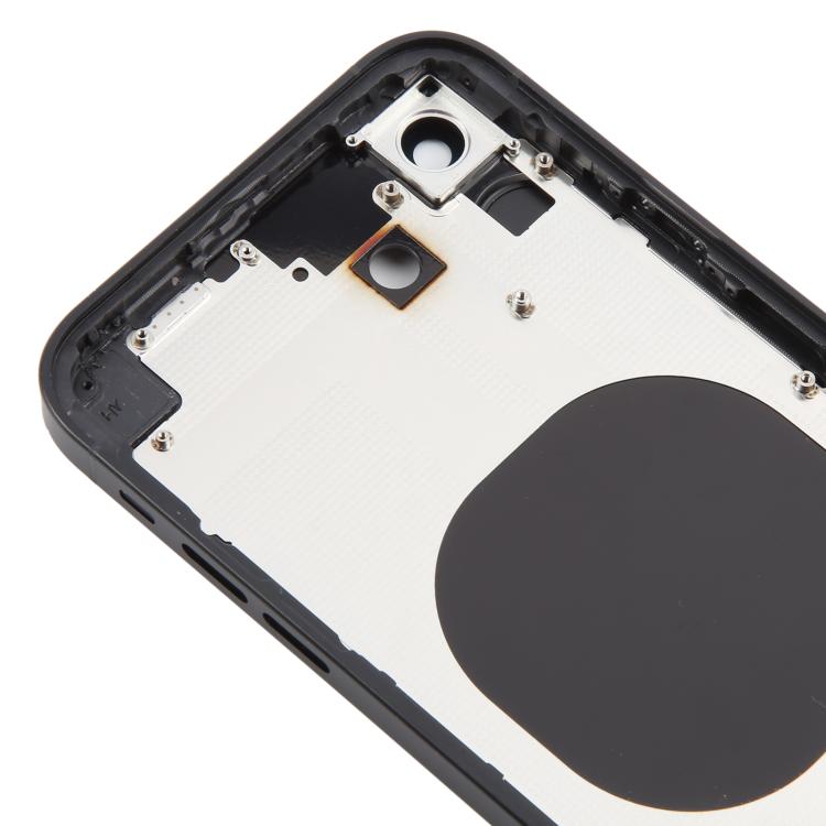 Cover posteriore con aspetto imitazione di iP16 per iPhone XR, Black, Pink, Green, Blue, White