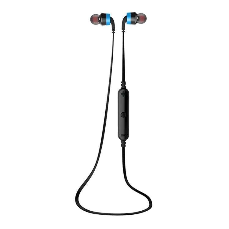 Auricolare Bluetooth sportivo wireless AWEI A960BL con controllo via cavo, supporto per chiamate in vivavoce