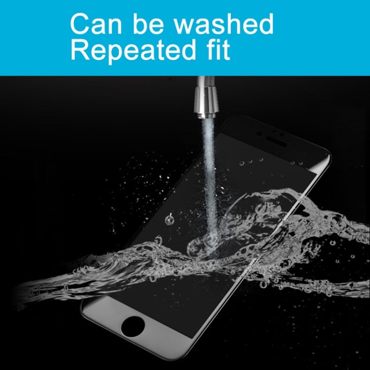 Per iPhone 6 Plus e 6s Plus 0,26 mm 9H Durezza superficiale 4D Curverd Arc Pellicola a schermo intero in vetro temperato serigrafato HD antideflagrante