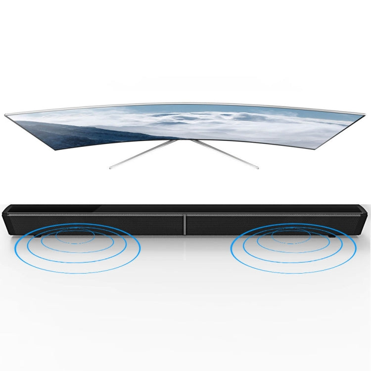 Soundbar LP-09 (CE0148) Altoparlante soundbar wireless Bluetooth per home theater con telecomando, CE0148 Black