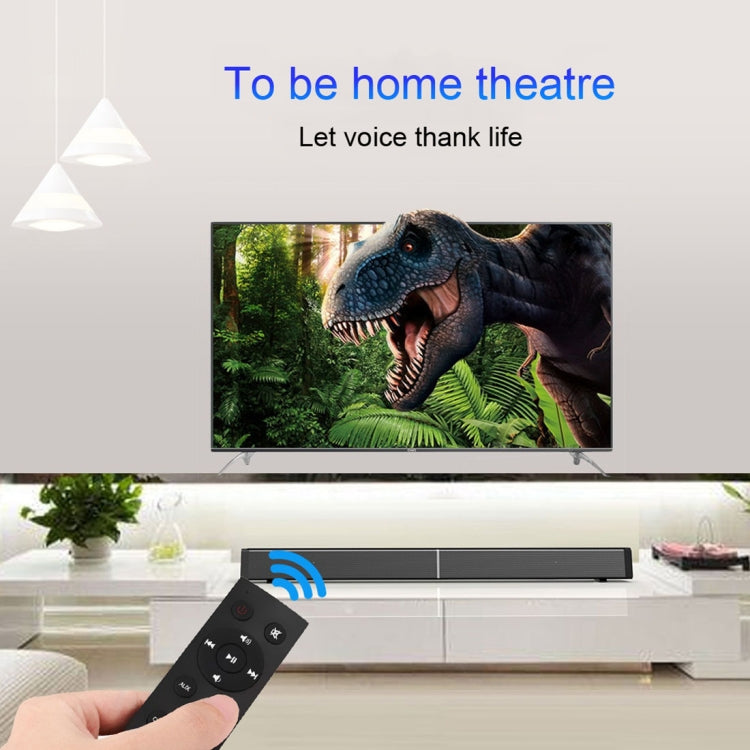 Soundbar LP-09 (CE0148) Altoparlante soundbar wireless Bluetooth per home theater con telecomando, CE0148 Black