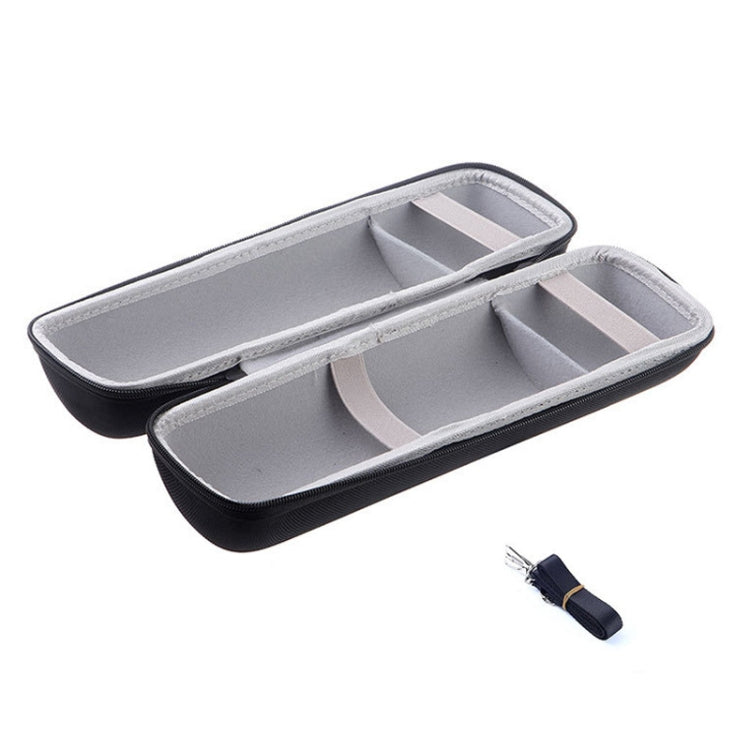 Borsa portaoggetti con cerniera rigida in PU 2 in 1 + copertura morbida in silicone per altoparlante Bluetooth JBL Charge 3 con tracolla