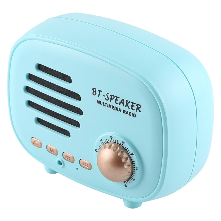 Q108 Mini altoparlante Bluetooth wireless retrò, supporto vivavoce / scheda TF / disco U / FM
