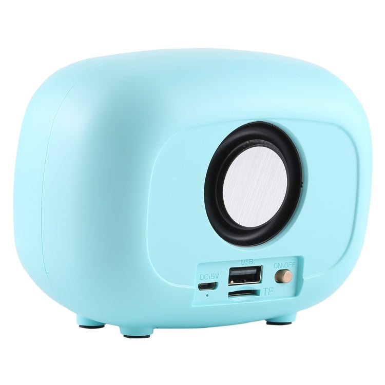Q108 Mini altoparlante Bluetooth wireless retrò, supporto vivavoce / scheda TF / disco U / FM