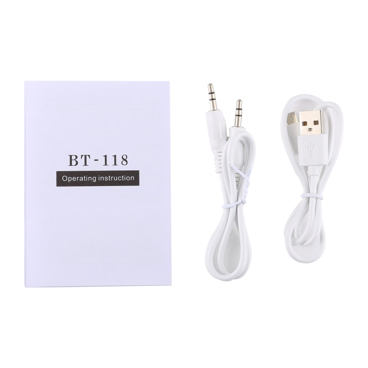 Mini altoparlante Bluetooth wireless BT-118 con luce respiratoria, supporto vivavoce/scheda TF/AUX