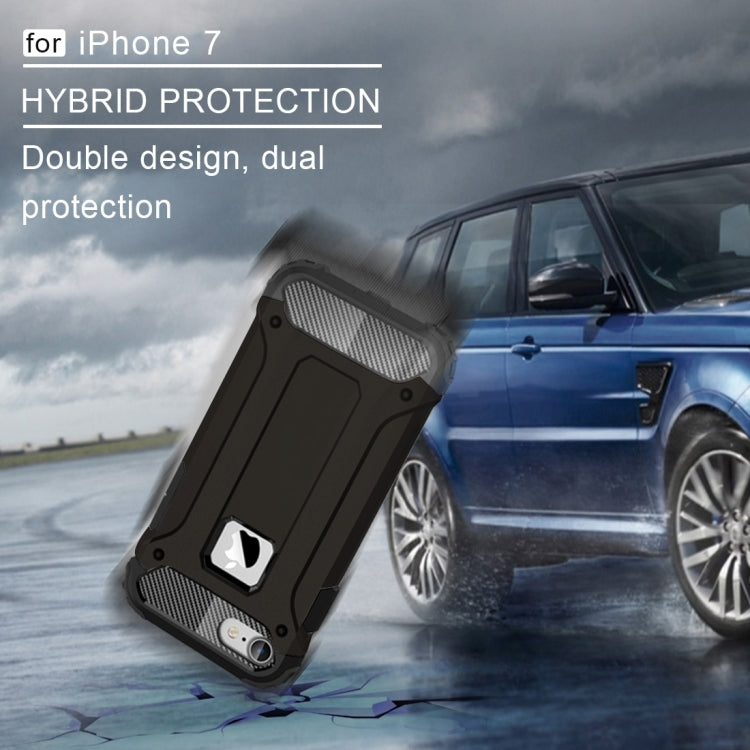 Per iPhone 7 Armor Custodia combinata in TPU + PC, For iPhone 7, For iPhone 7