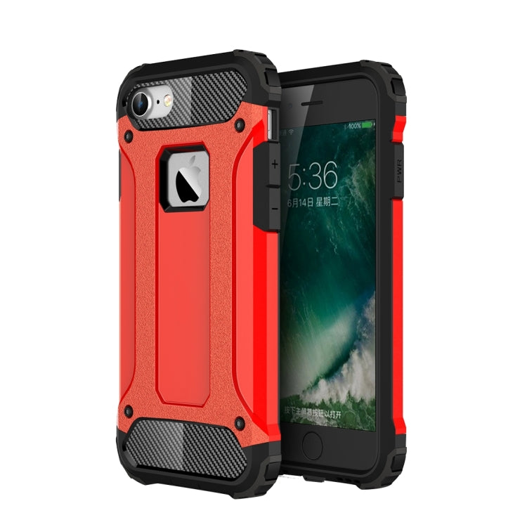 Per iPhone 7 Armor Custodia combinata in TPU + PC, For iPhone 7, For iPhone 7