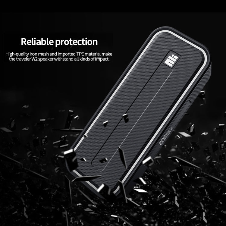 Altoparlante wireless Bluetooth V5.0 TWS portatile NILLKIN W2, supporta chiamate MIC