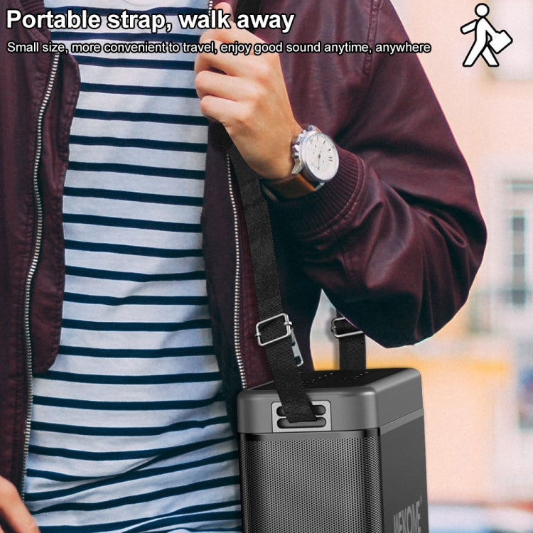 WEKOME D37 200W Altoparlante Bluetooth con cinturino portatile da esterno, D41