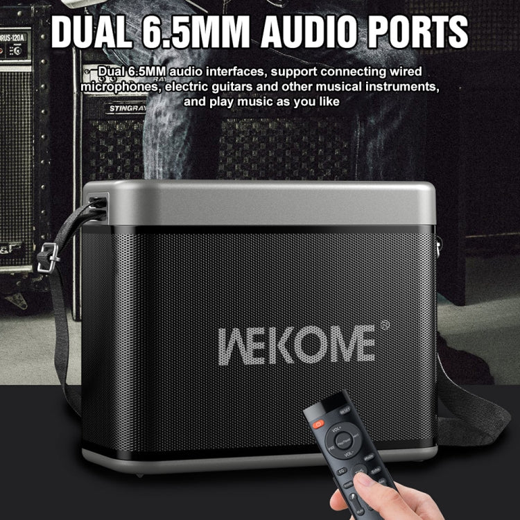 WEKOME D37 200W Altoparlante Bluetooth con cinturino portatile da esterno, D41