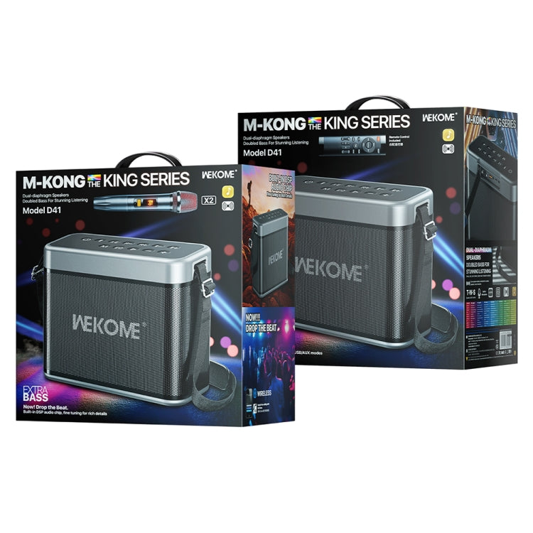 WEKOME D37 200W Altoparlante Bluetooth con cinturino portatile da esterno, D41