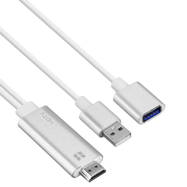 Onten 7562 Cavo adattatore USB femmina a HDMI da telefono a HDTV per iPhone / Android