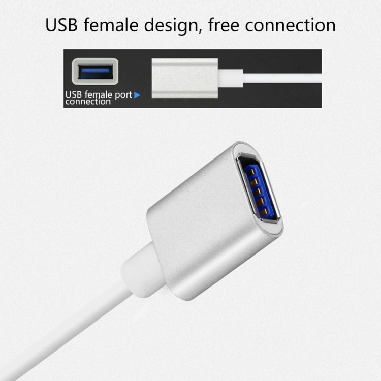 Onten 7562 Cavo adattatore USB femmina a HDMI da telefono a HDTV per iPhone / Android