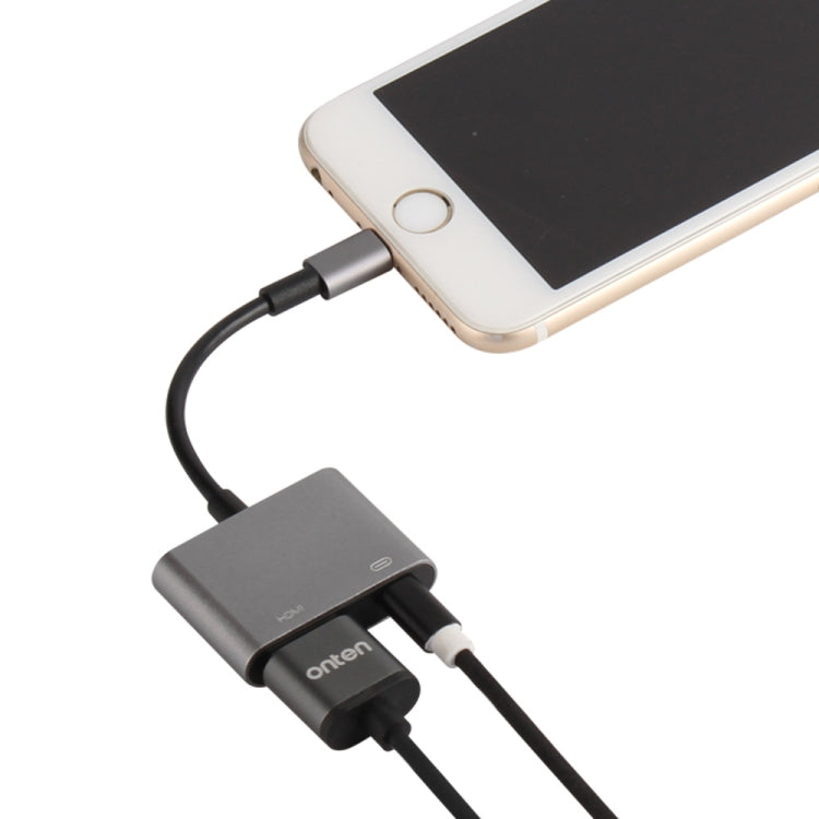 Cavo adattatore video per proiettore HDTV da 8 pin a HDMI 7565S per iPad, 7565S