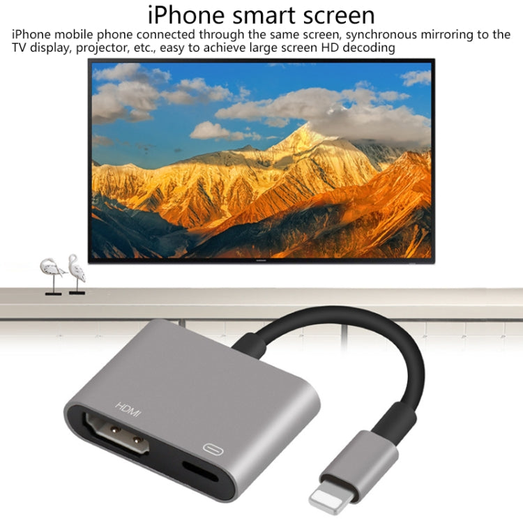 Cavo adattatore video per proiettore HDTV da 8 pin a HDMI 7565S per iPad, 7565S