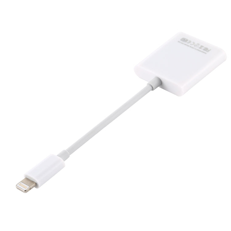 Adattatore per lettore di fotocamere da 8 pin a scheda SD NK105, compatibile con i sistemi IOS 9.1 e versioni successive, NK105