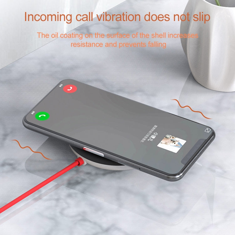 Caricatore wireless a ricarica rapida per telefono cellulare con ventosa portatile da 10 W, lunghezza: 1,5 m, 10W