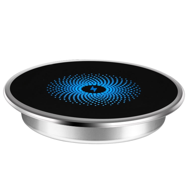 Caricabatterie wireless incorporato da tavolo ultrasottile S50 da 15 W incorporato