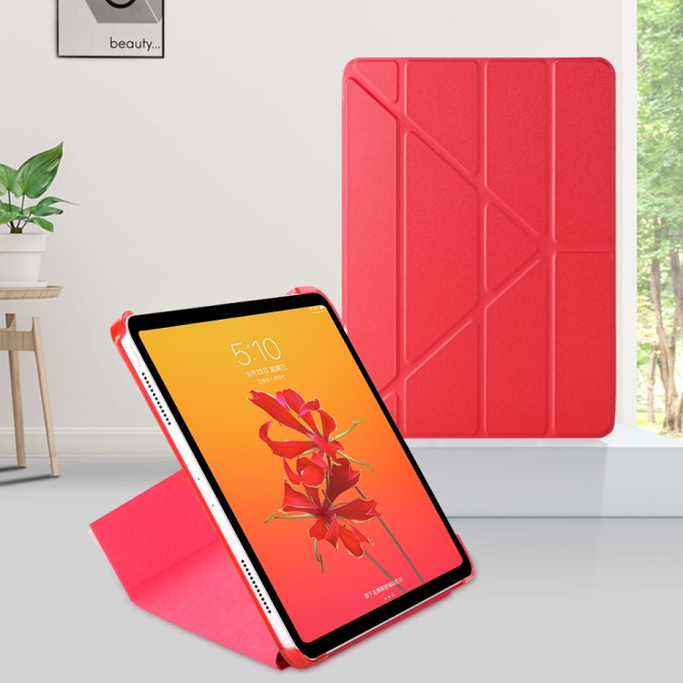 Custodia in pelle PU magnetica ultrasottile con vibrazione orizzontale per iPad Pro 11 pollici 2018/2020/2021, con funzione di sospensione/sveglia, For iPad Air 11 2024 / iPad Pro 11 inch 2018/2020/2021