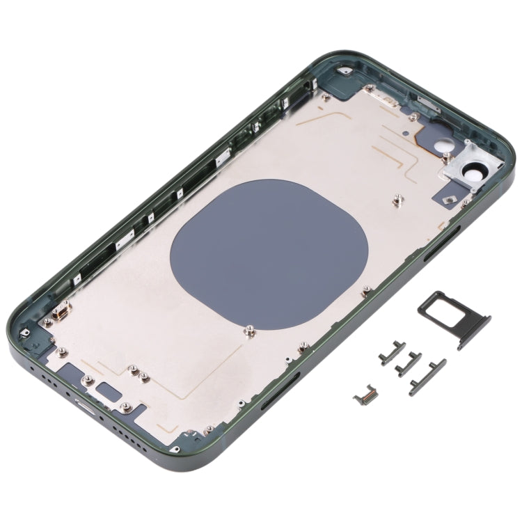 Cover posteriore con aspetto imitazione iP13 per iPhone XR, For iPhone XR to i13(Green)