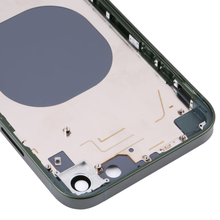 Cover posteriore con aspetto imitazione iP13 per iPhone XR, For iPhone XR to i13(Green)