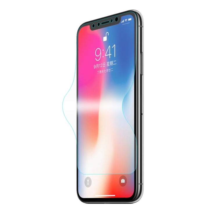 ENKAY Hat-Prince 3D Pellicola idrogel antideflagrante Protezione schermo intero anteriore + posteriore per iPhone X / XS, iPhone X / XS