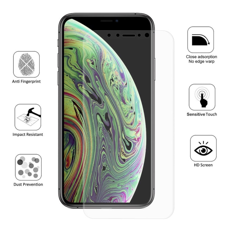 ENKAY Hat-Prince 3D Pellicola idrogel antideflagrante Protezione schermo intero anteriore + posteriore per iPhone X / XS, iPhone X / XS