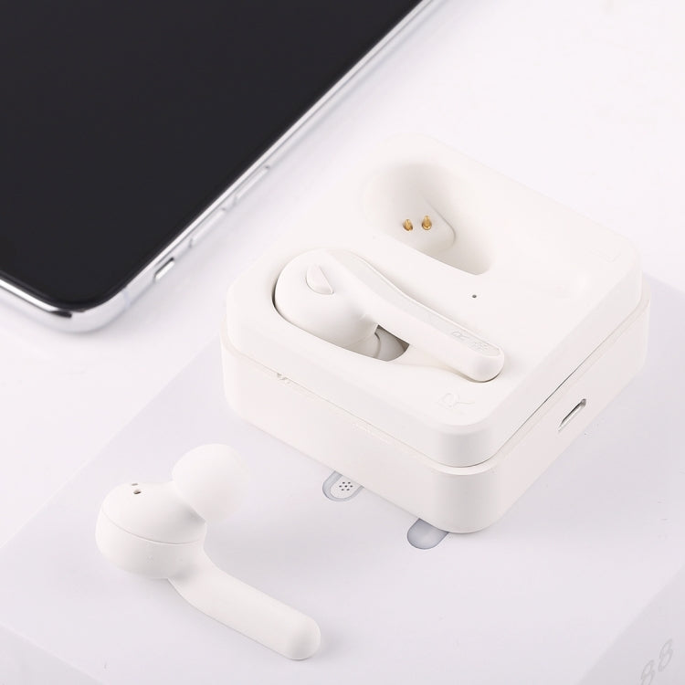 Auricolari stereo wireless T-88 TWS Bluetooth V5.0 con scatola di ricarica magnetica