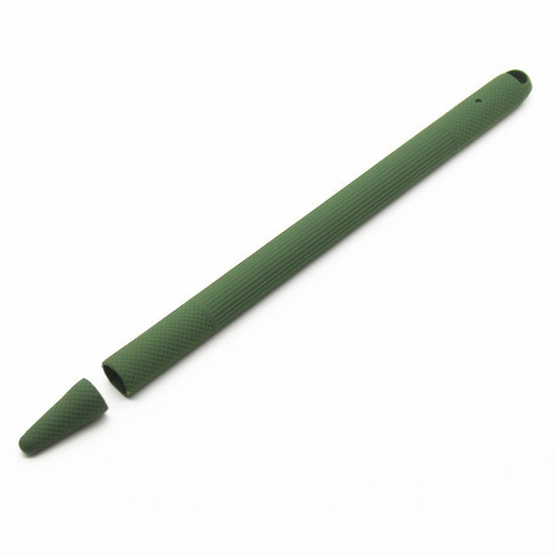 Custodia protettiva antiurto in gel di silice con penna stilo per Apple Pencil 2