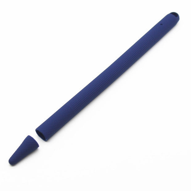 Custodia protettiva antiurto in gel di silice con penna stilo per Apple Pencil 2