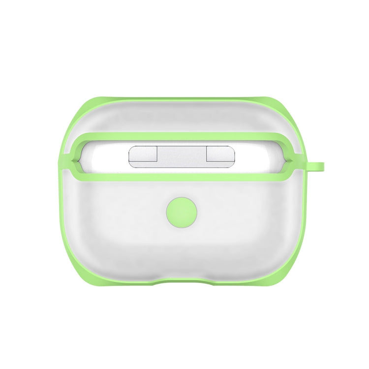 APC001 Per AirPods Pro PC + custodia protettiva trasparente per auricolari in TPU con gancio