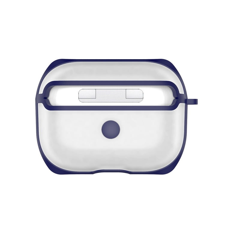 APC001 Per AirPods Pro PC + custodia protettiva trasparente per auricolari in TPU con gancio