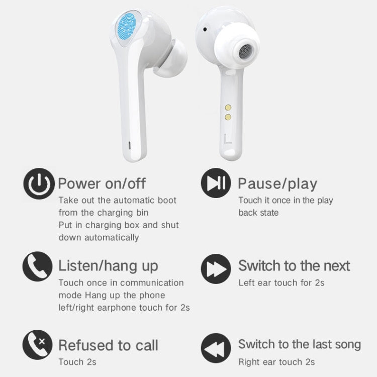 Auricolare wireless stereo G9 Bluetooth 5.0 HIFI 3D