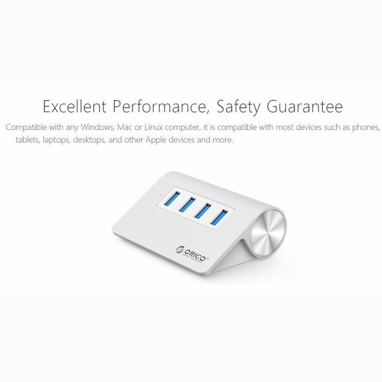 HUB ORICO M3H4-V1 in lega di alluminio 4 porte USB 3.0, M3H4-V1