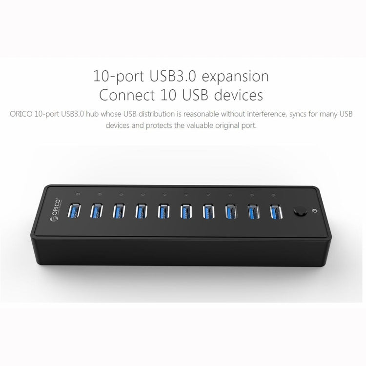 HUB ORICO P10-U3-V1 10 porte USB 3.0, USB 3.0