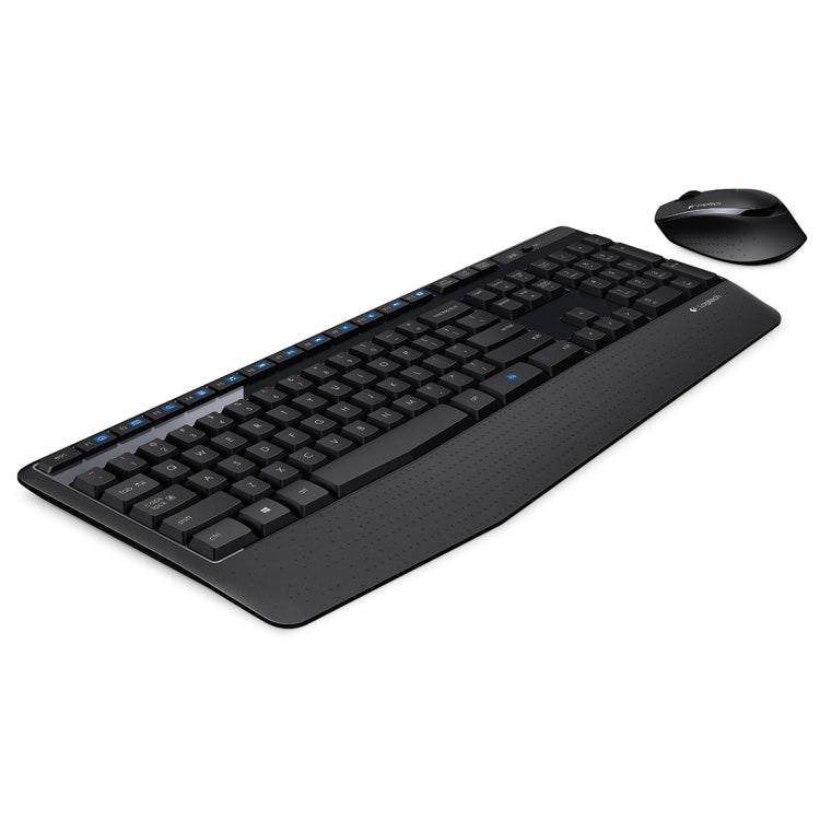 Set tastiera wireless full-size Logitech MK345 + mouse ottico wireless da 2,4 GHz 1000 DPI con ricevitore nano, Logitech MK345