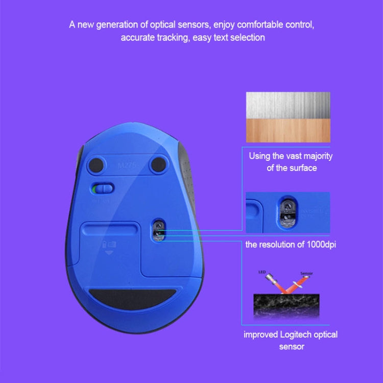 Set tastiera wireless full-size Logitech MK345 + mouse ottico wireless da 2,4 GHz 1000 DPI con ricevitore nano, Logitech MK345