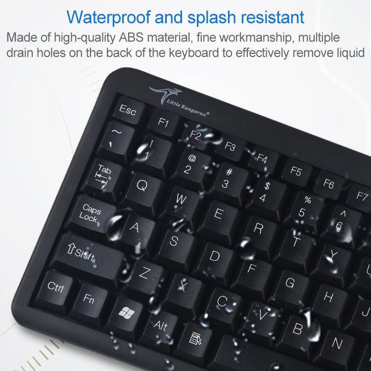 DS-8800 Interfaccia PS/2 Previene gli spruzzi d'acqua Carattere di incisione laser Tastiera touchpad cablata monopezzo, lunghezza: 1,5 m, DS-8800 PS/2