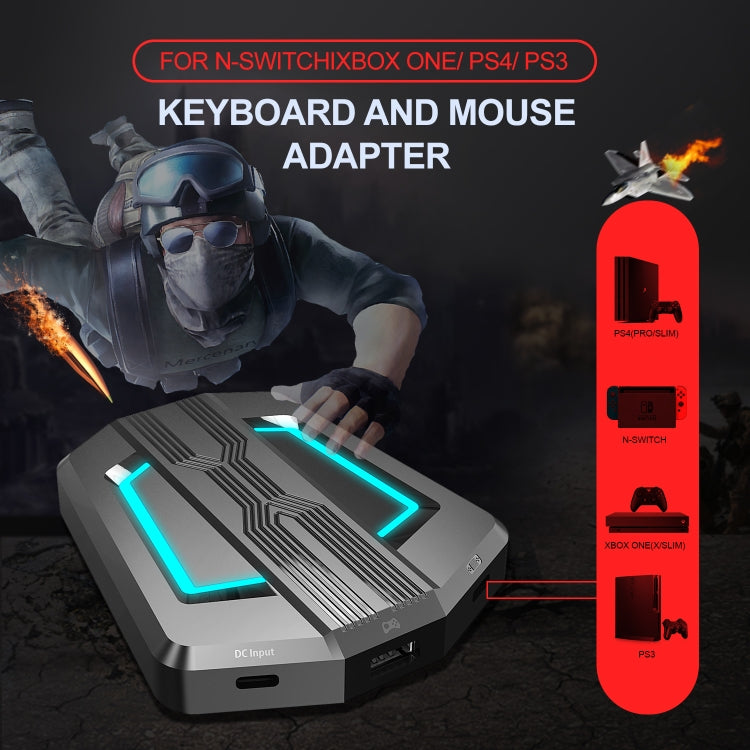 Convertitore tastiera mouse HXSJ P6