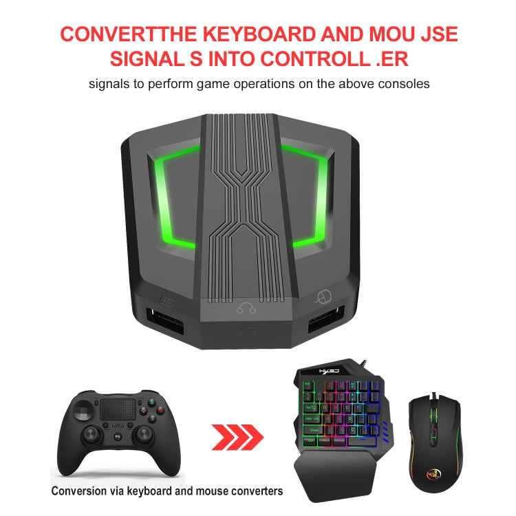 Convertitore tastiera mouse HXSJ P6