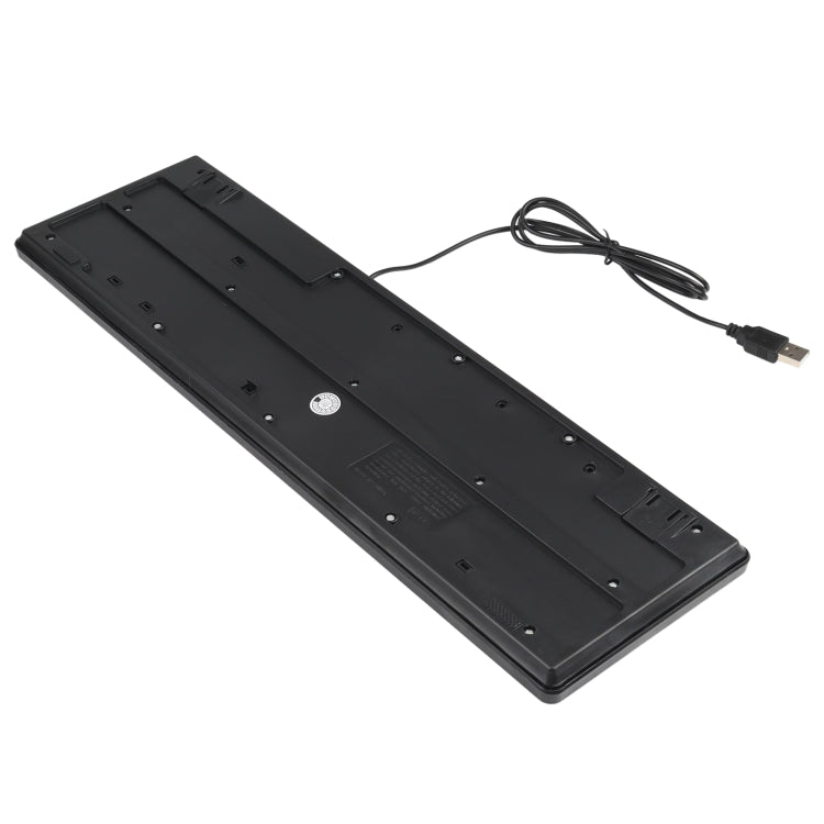 MC-689 Tastiera cablata USB impermeabile, versione araba, MC-689