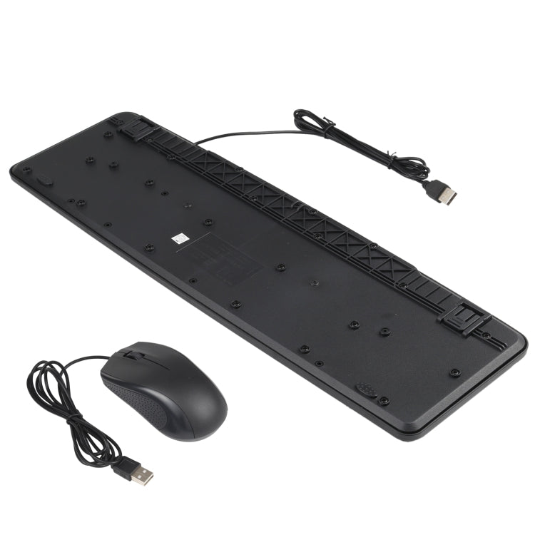 Set tastiera e mouse USB cablato KB-8377, KB-8377