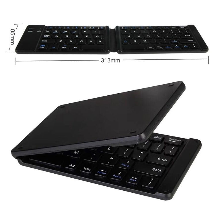 B05 Mini tastiera wireless Bluetooth pieghevole portatile con ricarica USB, B05(Black), B05(White)