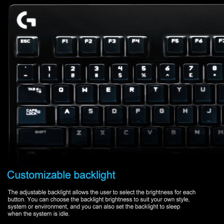 Logitech G610 Tastiera meccanica da gioco cablata USB RGB retroilluminato Asse ciano-blu, KB0458A, KB0458B, KB0458C
